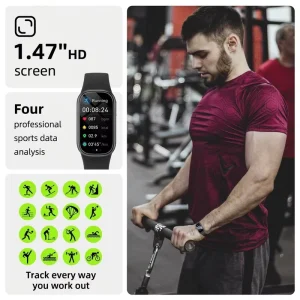 VVS Smart Watch Men Women IP67 Waterproof Call Blood Pressure Heart Rate Fitness Tracker Sport OEM