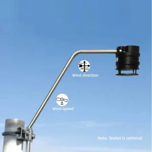 Veinasa CXS02B01 RS485 Mini Ultrasonic Anemometer Drone Anemometer Wind Speed and Direction Sensors for UAV Weather Station