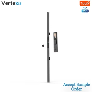 Vertexis Tuya WiFi Smart Door Lock V15 3D Face Fingerprint Keyless Entry Two Way Video Intercom Multi Language Cloud IP65