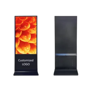Vertical LCD Digital Signage Advertising Display Floor Stand 43 Inch Remote Control Smart HD Kiosk CE FCC Elevator Mall