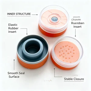 Vial Special Aluminum Plastic Flip Vial Caps Aluminum plastic Caps For Vials Customizable Texture for Varied Pharma Glass Vials