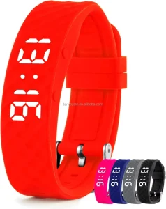 Vibrating Alarm Clock Watch for Heavy Sleepers, Wrist Alarm, Silent Wake up Bracelet & Smart Wristband