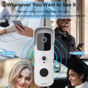 Video Doorphone Camera With Monitor Smart Security Camera System Support Smart System