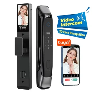 Video Monitoring Intercom 3D Face Recognition WiFi Smart Lock Password Card Key Unlock Digital Lock Smart Home Products