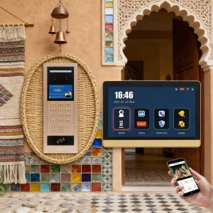 Visitor Management & Access Control Integration IP 10 Inch Security System for Gated Residential Areas