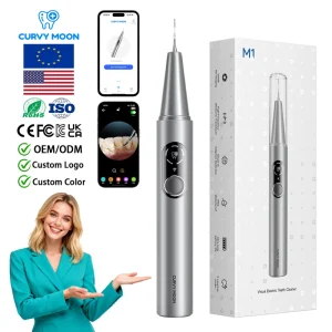 Visual Ultrasonic Scaler Teeth Cleaning Kit Oral Care Set Dental Cleaner Stains Tartar Plaque Calculus Remover With Camera