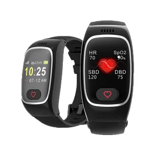 Vital Data SOS Emergency Smart Watch for Elderly IP67 Waterproof GPS Watch VL16 Model