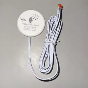 Voice Control Switch DC12V 24V LED Dimmer Controller for Cabinet Wardrobe Furniture LED Strip Lighting