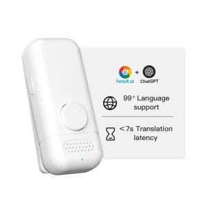 Voice Controlled AI Assistant Powered Voice Interface Technology Recorder ChatGPT Compatible Responsive Microphone for Phone