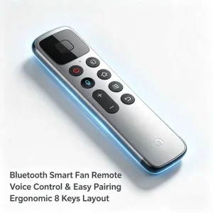 Voice RF433MHz Wireless Remote Control Speed Adjustable for Ceiling Standing Floor Fan OEM ODM Custom Shell Factory Supply