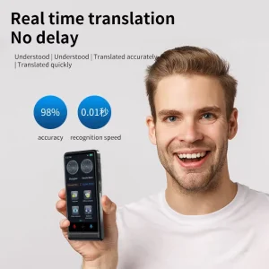 Voice Translator Device, 158 Languages, Online and Offline Real-Time Translation, Persian and Cantonese, M13 Portable