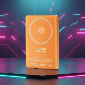 W002 Semi-Solid Ultra-Thin Power Bank 5000mAh Magnetic Wireless Charging Best Power Bank 10000mAh Ultra-Thin