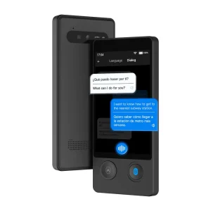 W12 Portable Offline and Online AI Voice Translator