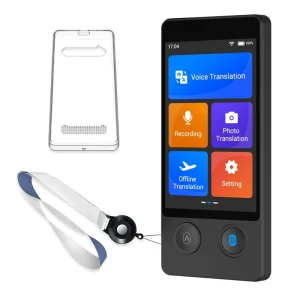 W12 Smart Voice Translator Online Translation Pocket Device