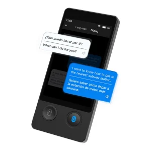 W12 WiFi Translator with Touch Screen, 144 Languages, Voice Recording and Text Translation