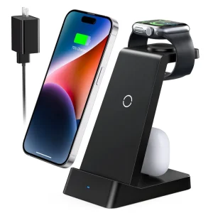 3-in-1 Wireless Charger W320 for Watch and Phone, 18W Wireless Charging