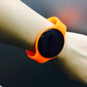 W51 KKM Rechargeable for Bluetooth 5.0 Elderly Buzzer Bracelet IoT Smart Devices with SOS Panic Button and BLE Beacon Wristbands