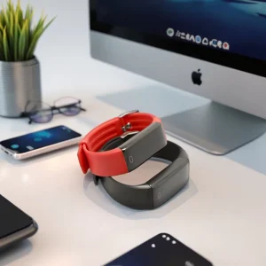W59 KKM Waterproof Rechargeable Wearable Vibration Alarm Beacon Ble 5.0 Asset Track bluetooth Bracelet Beacon