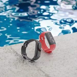 W59 Waterproof Adjustable Wristband BLE Beacon IBeacon Eddystone Programmable SOS Panic Bracelet for People Tracking Project