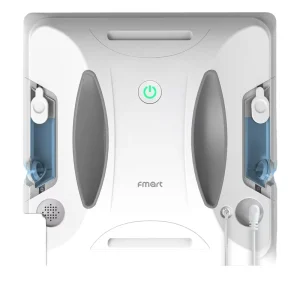 W6 Electric Square Window Cleaner Robot AI Path Planning Outdoor Hotel Household Use 20min Power Failure Protection