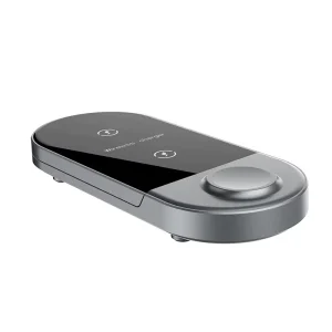 In-Stock Portable WC090 10W Fast-Charging 3-in-1 Foldable Desktop Magnetic Wireless Multi-Device Charger