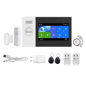 WIFI GSM Tuya Smart Home Alarm System Infrared Sensor Effectively Prevents Thieves Work with Tuya Smart Life APP