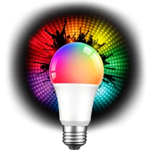 Fast Shipping Smart WiFi Remote-Controlled Multicolor LED RGB Light Bulb