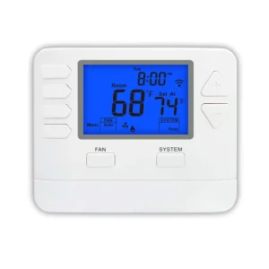 WIFI Multi Stage Programmable Smart Home 24V Thermostat 2 Heat 2 Cool