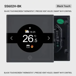 WIFI Smart Touch Screen Room Thermostat for Floor Heating Systems & Parts Heated Hvac System