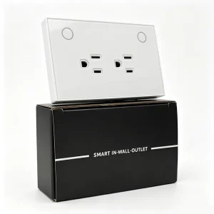 WIFI Smart Wall Socket US Electrical Plug Outlet Power Wall Socket Wireless Remote Control by Alexa Google Home