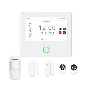 WIFI Wireless RF433 Alarm System Touch Screen Alarm Panel for Burglar Security System OTA Upgrade 200 Sensors supported