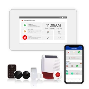 WIFI ZIGbee Compatible Home Alarm System Home Security System with Long Range Communication