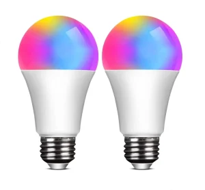 Smartphone Remote-Controlled WiFi Tuya App Alexa Google Home A60 E26 E27 RGB 7W 9W 12W Indoor WiFi RGB Smart LED Bulb