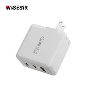 WISESIR GaN 65W PD 3.0 Fast Portable Wall Charger 5V 3A for Mobile Phone Smart Watch Earphone OVP OCP SCP OTP