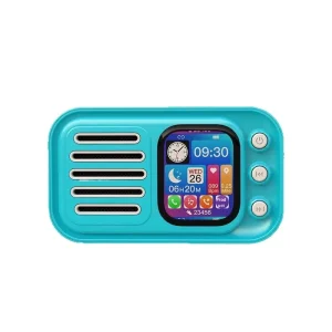 WS 501 Alarm Clock Smart Touch Screen Wireless Outdoor Portable Mini Party Mobile Phone Stage Computer Speaker FM Radio With App