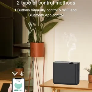 Wall Mounted Fresh Aromatherapy Fragrance Oil Diffuser Commercial HVAC System Scent Machine with Oil Sensor