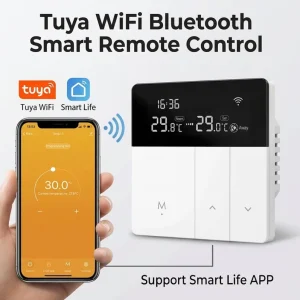 Wall-Mounted Smart Thermostat WiFi 25A High Load Electric Floor Heating Controller Gas Boiler Weekly Appliance