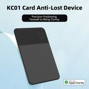 Wallet style Smart Card Anti lost Device Locator Air Tag Wireless Charging Waterproof GPS for Tracker Plastic App Control