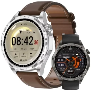 Watch6 Pro Smart Watch With Band 41 43mm AMOLED Display Stainless Steel Case GPS Heart Rate Sleep Tracker Unisex