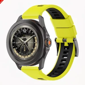 Watchband Specially Designed for 24MM Size Watches Adjustable Silicone Comfortable Sports Smart Replacement Watchband Pin