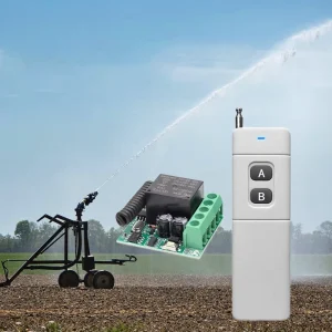 Water Pump Remote Control 2000m Long Range RF Wireless Switch for Agricultural Irrigation Garden Sprinkler System Kit