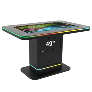 Waterproof 4K Multi Size Android & Windows Interactive Touch Screen Table for Restaurant Coffee Shop Coin Dispenser LCD Display