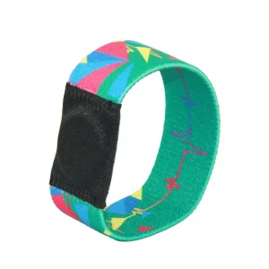 Waterproof Custom Smart Bracelets Wristband RFID Bracelet NFC Tag Smart Chip Rfid Woven Fabric Wristband for Events