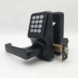 Waterproof Electronic Digital Smart Door Deadbolt Homes Safe Hotel Door Lock With Mechanical Keys Card