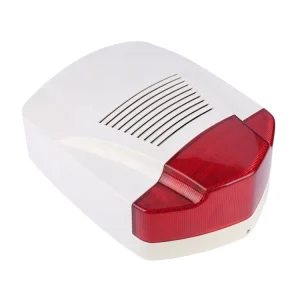Waterproof Home Security System Alert Thief-Proof Outdoor Siren Light ABS Plastic Material GSM Network for Personal Fire House