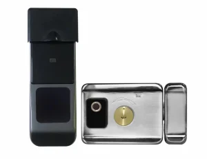 Waterproof IP65 Aluminum Steel Door Lock with TTlock Tuya App Fingerprint Code Card Key Remote Unlock Smart Door Lock