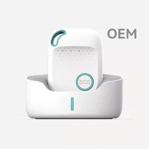 Waterproof IP66 Fall Alarm SOS Emergency Wearable Smart GPS Watch 4G Personal Tracker with 950mAh Battery