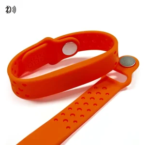 Waterproof NFC RFID Silicone Wristband Custom Printing Smart Bracelet for Children Event Guest Check-in Identification
