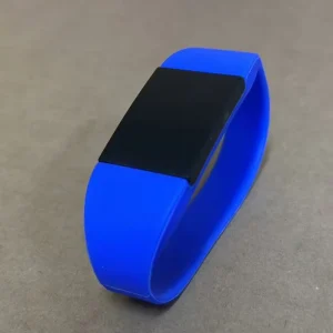 Waterproof Silicone Wristbands 13.56mhz Smart Rfid Nfc Mini Bracelet With 1k Chip Membership Card