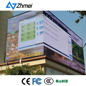 Waterproof Smart Control Outdoor LED Display Module High Clarity 60×60 Resolution 20000 Nits Brightness Energy Efficient 5-Year